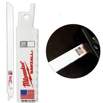Brzeszczot Do Drewna Metalu PVC Palet Uniwersalny 300mm Bardzo Wytrzymały