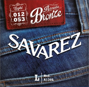 SAVAREZ A130L struny do gitary akustycznej 12-53