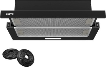 CIARRA CBCB6906D Okap kuchenny teleskopowy 60 cm