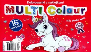 Multi colour Mój słodki konik NAKLEJKI