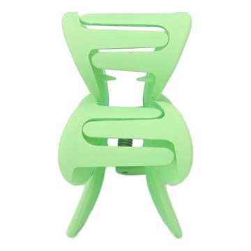 Пластиковый зажим для челюстей с двойным зубом, фиксирующий матовый цветок в SJ