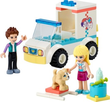 LEGO Friends 41694, Машина скорой помощи клиники для животных