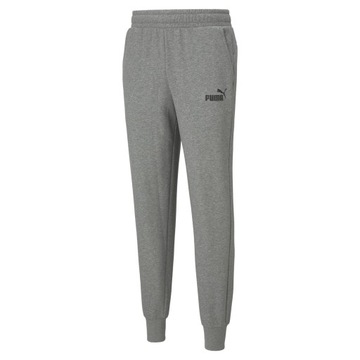 Męskie Spodnie ESS LOGO PANTS TR CL MEDIUM GRAY HE