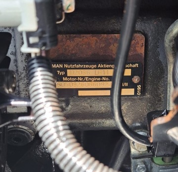 В КОМПЛЕКТЕ MAN TGA D2066 LF11 ДВИГАТЕЛЬ 430 Л.С. ЕВРО 4
