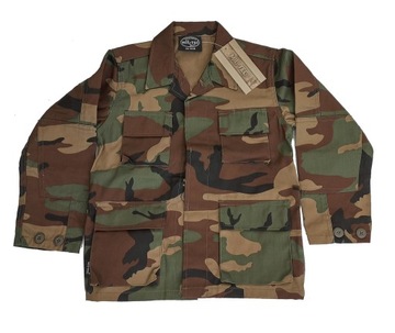 Bluza dziecięca BDU woodland S - wzrost 128 cm