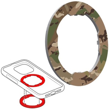 Quad Lock camo pierścień MAG