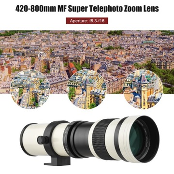 Телеобъектив MF 420–800 мм F/8,3–16 для Nikon F