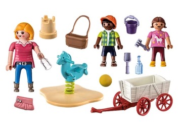 City Life Opiekunka z wózkiem 71258 Playmobil klocki zestaw