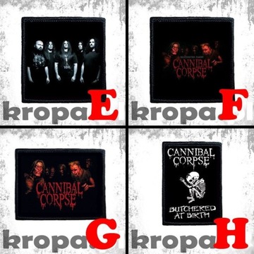 Нашивка CANNIBAL CORPSE 8 X 8 см. Множество дизайнов!