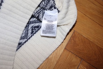 GAP_M_CIEPŁY SWETER MĘSKI_80% WOOL_WEŁNA_