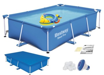 Basen stelażowy 259x170x61 Bestway 56403 max 7w1