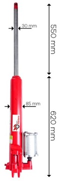 ГИДРАВЛИЧЕСКИЙ ЦИЛИНДР 8 ТОН ПНЕВМАТИЧЕСКИЙ КАНАЛЬНЫЙ КРАН КРАН 8 ТОНН
