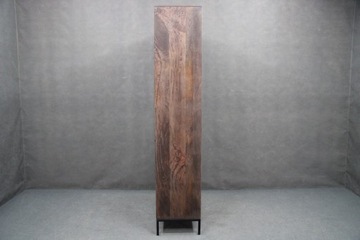 Шкаф-витрина из массива дерева MANGO Коричневый лак Модерн