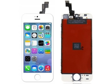 WYŚWIETLACZ LCD EKRAN SZYBKA DOTYK DO IPHONE 5S SE A1533 A1453 A1457 BIAŁY