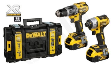 Комплект DEWALT DCK266P2 ДРЕЛЬ И ПРИВОДНОЙ СТАНОК 18 В КОМБО 2x 5 Ач + БЕСПЛАТНЫЕ СВЕРЛА