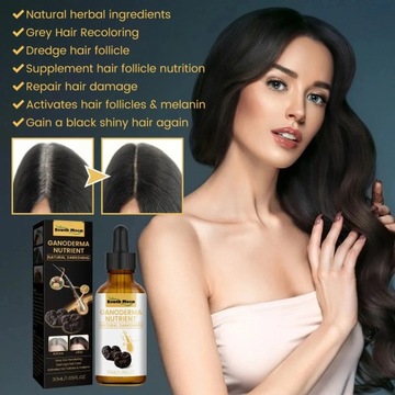 Szare Białe Pielęgnacja Włosów Serum Płynny Biały Do Czarnego Naturalny
