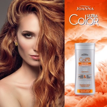 Joanna Ultra Color шампунь для рыжих волос 200 мл