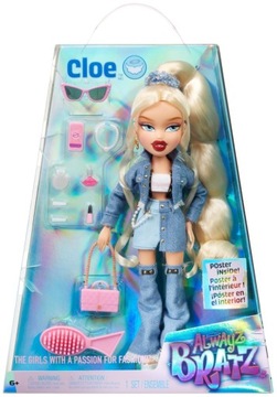 Lalka modowa Cloe 10 Akcesoriów Fashion Bratz