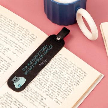 Черная закладка с собственной распечаткой в ​​ПОДАРОК ​​УЧИТЕЛЮ