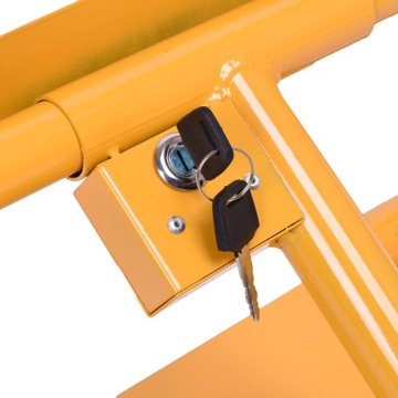 Барьер для парковочного замка 40 см с ключами