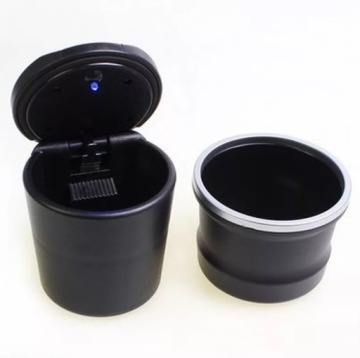 АВТОПЕПЕЛЬНИЦА СО СВЕТОДИОДНОЙ ПОДСВЕТКОЙ ДЛЯ КРУЖКИ