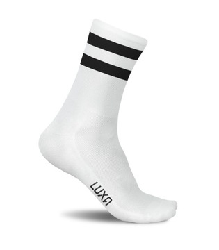 Skarpetki rowerowe LUXA NIGHT WHITE 42-44