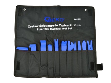 ZESTAW ŚCIĄGACZY DO TAPICERKI 11EL.