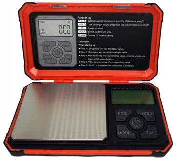 Waga 500g 0,5kg 0,01g elektroniczna przenośna draVires