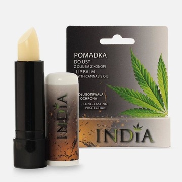 Ochronna bezbarwna pomadka 3,8g India Cosmetics