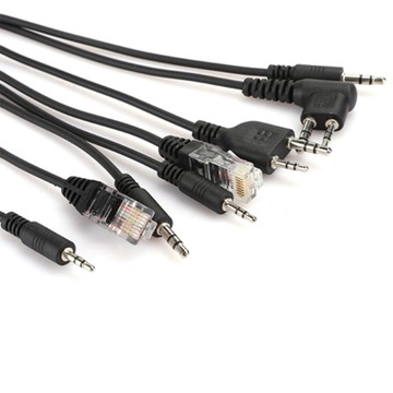USB-кабель для программирования 8 в 1 для радиостанций Baofeng, Kenwood, Icom, Motorola