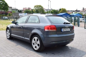 Audi A3 8P Hatchback 3d 1.9 TDI 105KM 2005 Audi A3 1.9 TDI, 3-drzwi, Zarejestrowany, Eko, Klima, Alu, Rok Gwarancji, zdjęcie 8