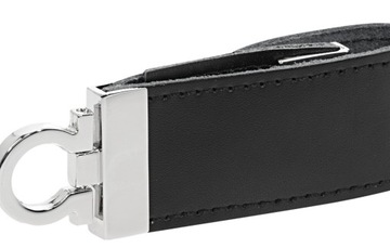 PENDRIVE REKLAMOWY USB z logo skórzany PDs-3 64GB Z GRAWEREM 10 SZT