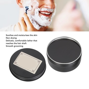 Nawilżające masło do brody bogata pianka przenośne