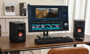 Edifier MR3 Głośniki Hi-Res 36W Studio Bluetooth 5.4 TRS RCA AUX Czarne