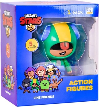 FIGURKA BRAWL STARS LEON ZABAWKA DLA DZIECKA RUCHOMA IDEALNY PREZENT