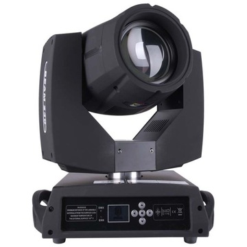 GŁOWICA RUCHOMA OŚWIETLENIE SCENICZNE LIGHT4ME 7R BEAM 230W