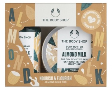 THE BODY SHOP Zestaw kosmetyków Mleko Migdałowe ALMOND MILK GIFT Prezent