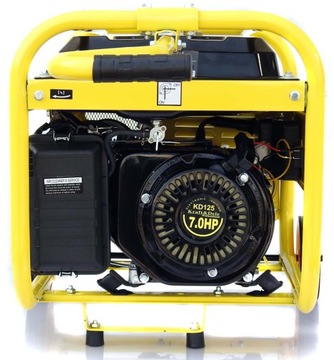 Генератор мощности 3800 Вт 1-фазный электрогенератор K&D PROFESIONAL