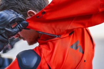 SHIMA DRIFT MEN RED FLUO текстильная куртка БЕСПЛАТНО