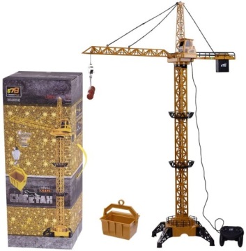 DŹWIG ŻURAW RC ZDALNIE STEROWANY ZE ŚWIATŁEM 130CM