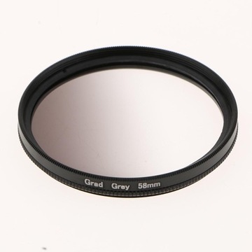 Okrągły, okrągły, gradientowy obiektywu