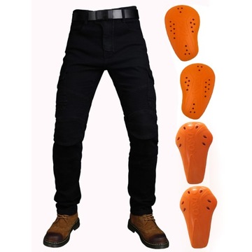 Aramidowe spodnie motocyklowe jeansy mskie letnie