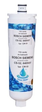 Filtr wody do lodówek BOSCH SIEMENS CS-52 640565