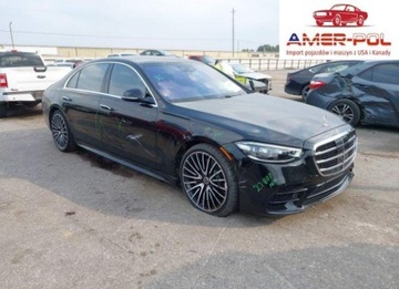 Mercedes Klasa S W223/V223 2022 Mercedes-Benz Klasa S 500 4Matic 2022 3.0 Benzyna 429KM