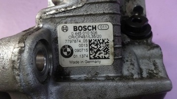 BMW 1 E87 2.0 D 09R 177KM 0445010506 7797874 ČERPADLO VSTŘIKOVAČE