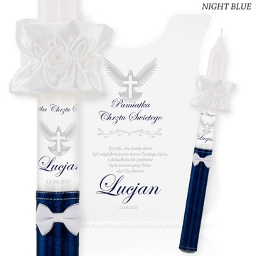 КРЕЩЕННАЯ СВЕЧА, БЕЛАЯ ОДЕЖДА И КРЕЩЕННАЯ СВЕЧА для мальчика и девочки