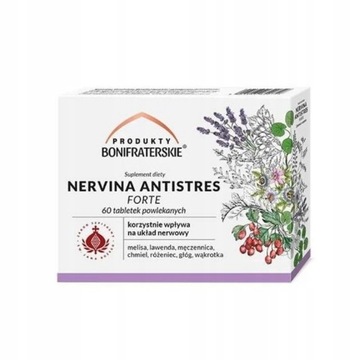 Produkty Bonifraterskie Nervina Antistres Forte 60 szt.