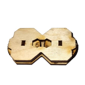 LICZNIK ŻYCIA HEX UNIWERSALNY DREWNIANY COUNTER