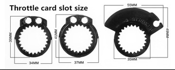 КОРОТКИЕ СПОРТИВНЫЕ РУЧКИ С ЧПУ + СИНИЕ ПЕРЕКЛЮЧАТЕЛИ -10%