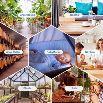 INTELIGENTNY TERMOMETR WODOODPOR STEROWANIE ZDALNE